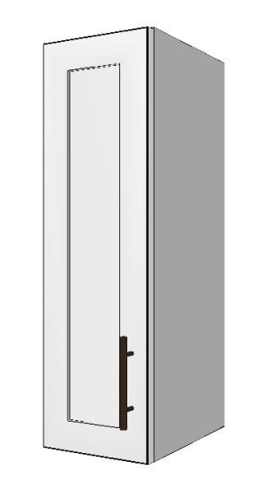 Upper Left Cabinet with 1 Door – 9”W x 30”H x 12”D