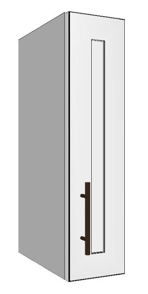 Upper Right Cabinet with 1 Door – 6”W x 24”H x 12”D