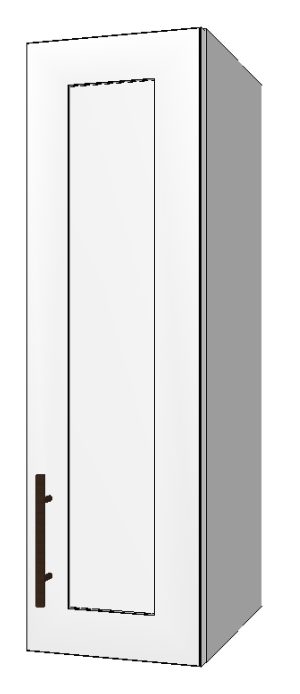 Upper Right Cabinet with 1 Door – 9”W x 30”H x 12”D